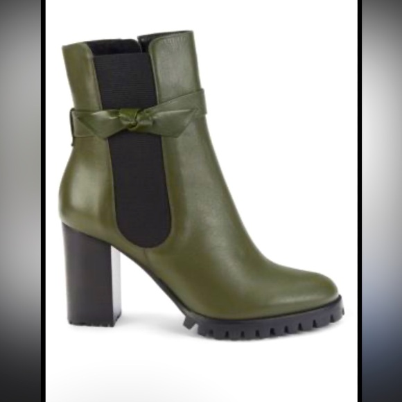 Alexandre Birman Shoes - Alexandre Birman Clarita Chelsea Heeled Boots with Chunky Heel
